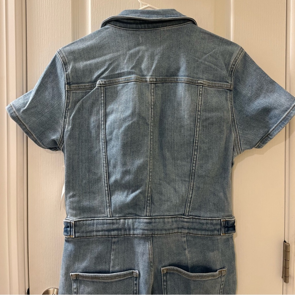 ๐ Good American Jumpsuit Denim Fit For Success Size Large - Picture 9 of 16
